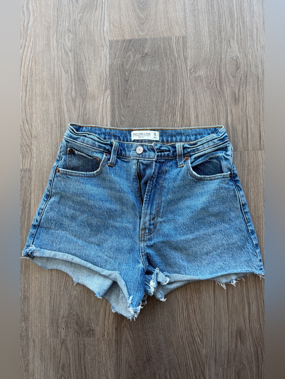 Abercrombie & Fitch Denim Cutoff Shorts